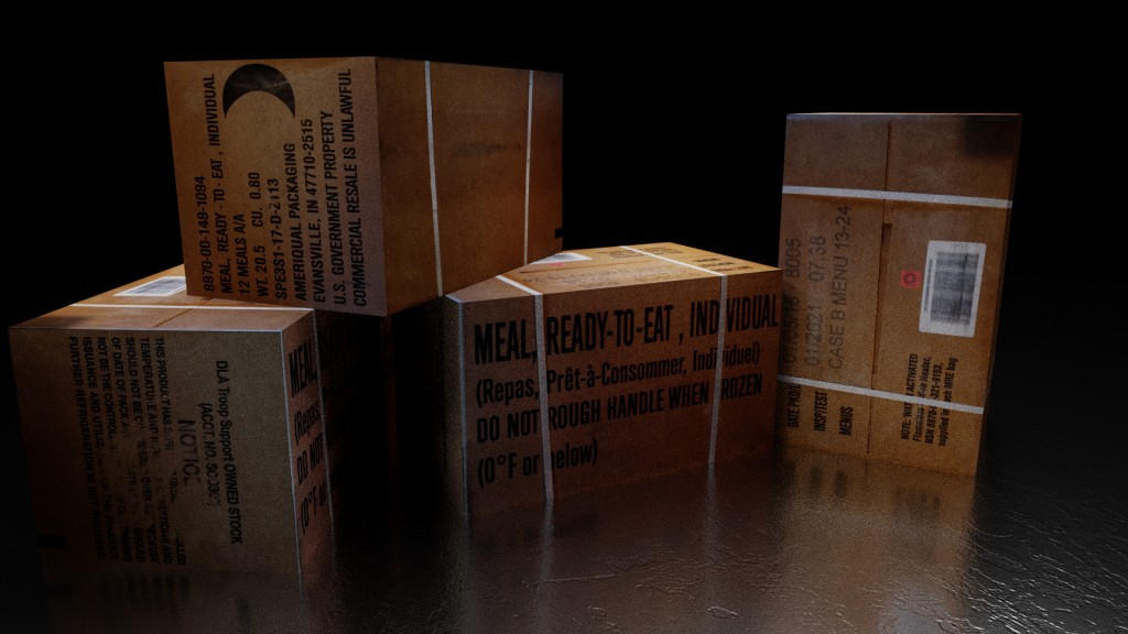 Meals, Ready-to-Eat Case B Box (MRE) preview image 1